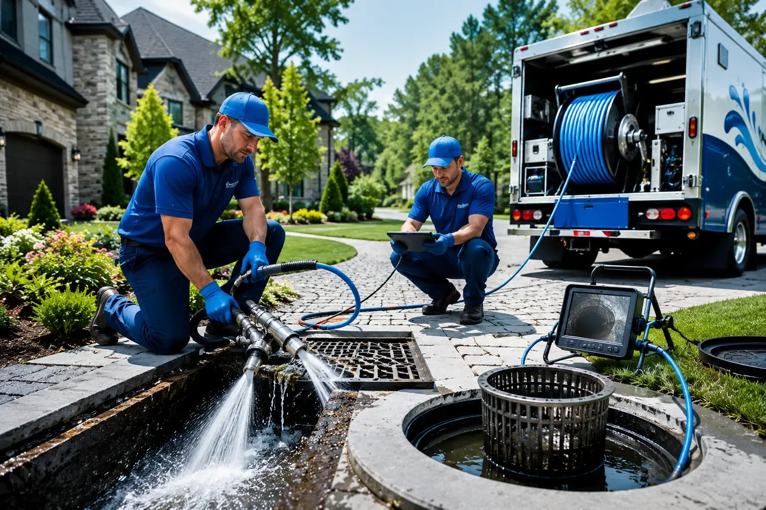 Local outdoor drain cleaning professionals in Gillett, PA